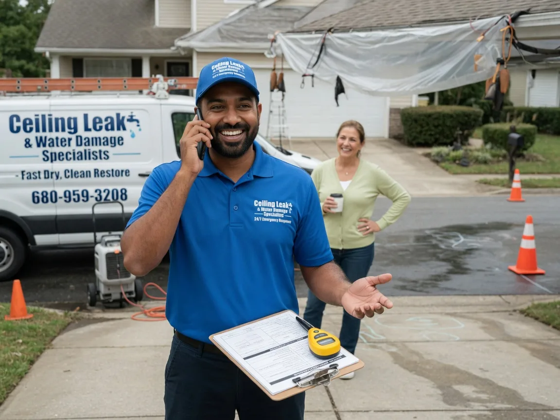 Ceiling Leak Cleanup Ethridge, TN FAQs