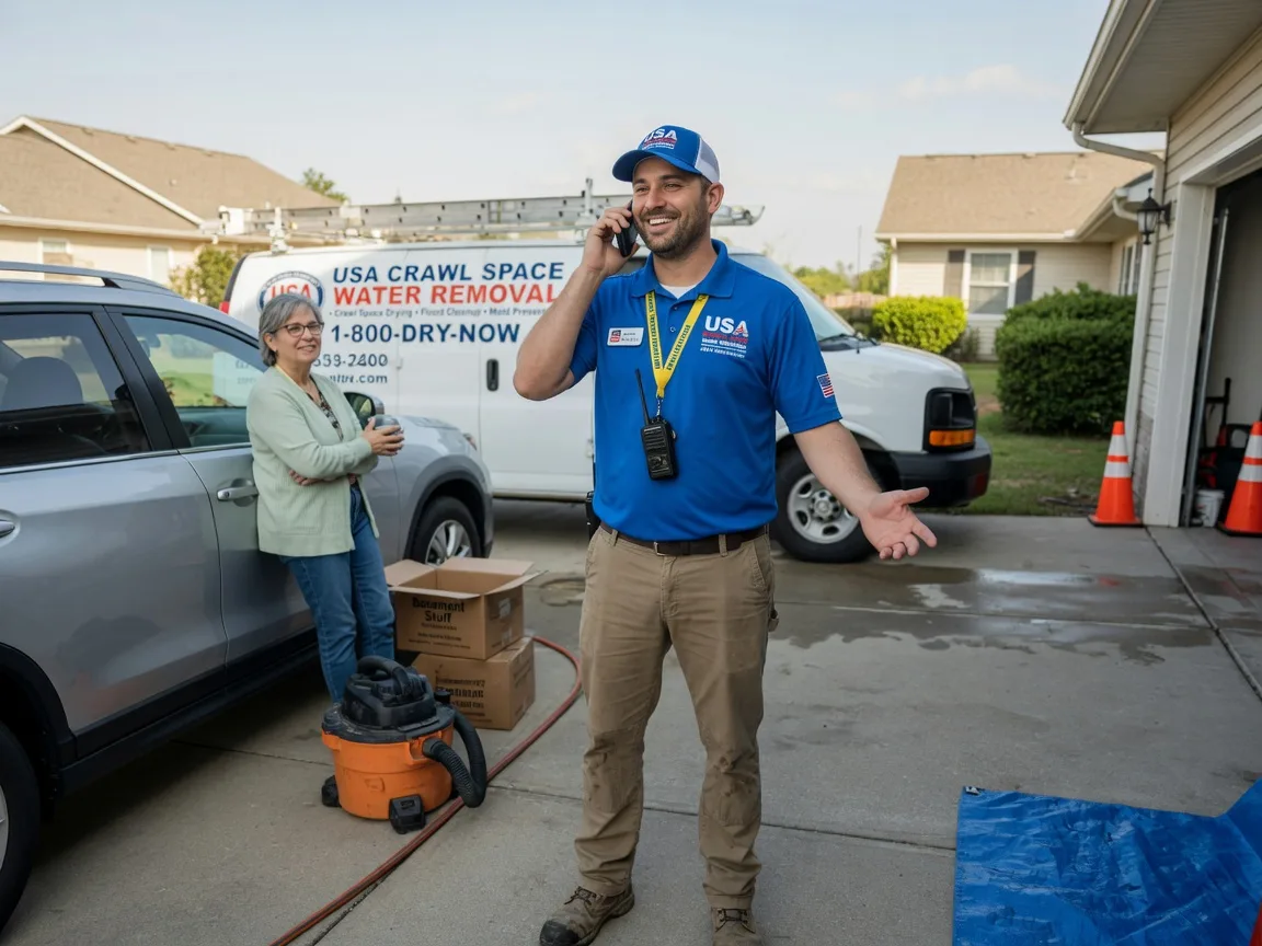 Crawl Space Water Removal Ethridge, TN FAQs